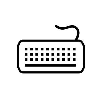 Keyboard 1 icon clipart