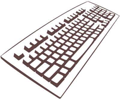 Keyboard clipart