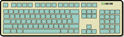 Keyboard clipart