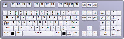 Keyboard clipart