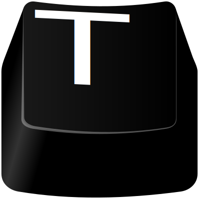 Keyboard key clipart
