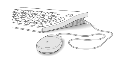 Keyboard mouse clipart