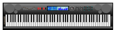 Keyboard - Rock n Roll & Electronics clipart