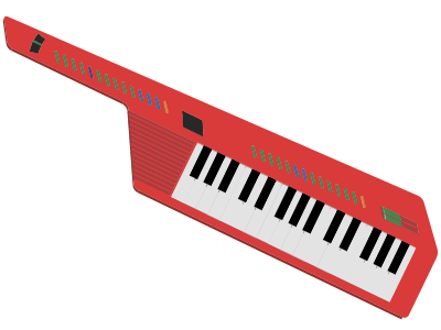 Keytar clipart