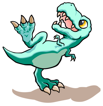 Khủng Long Bạo Chúa Bé 1 - T Rex Baby clipart