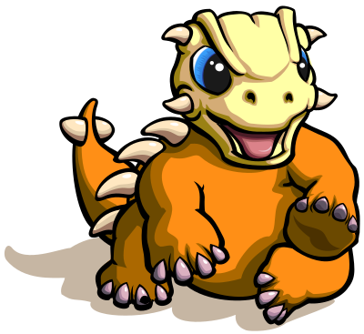 Khủng Long Giáp 3 - Ankylosaurus Baby 3 clipart