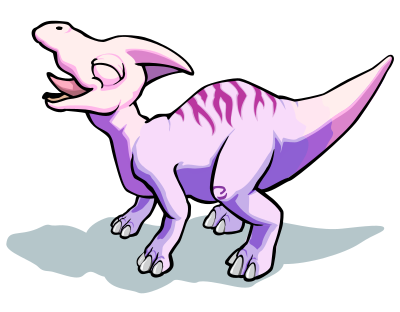 Khủng Long Mỏ Vịt Bé 1 - Hadrosaur Baby 1 clipart
