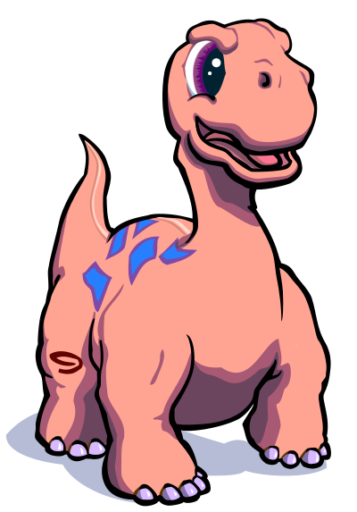 Khủng Long Nhầm Lẫn 2 - Apatosaurus Baby 2 clipart