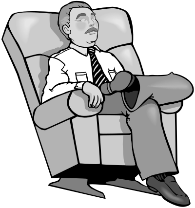 Kick-back relax clipart
