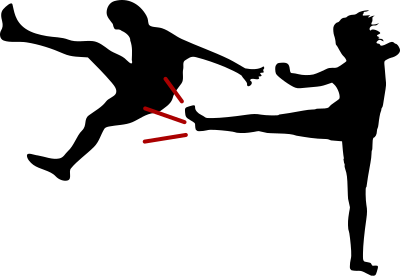 Kicked Out clipart