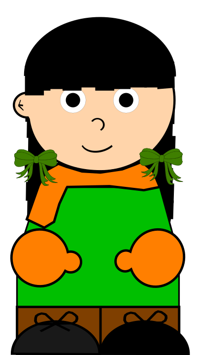 Kid 5 clipart