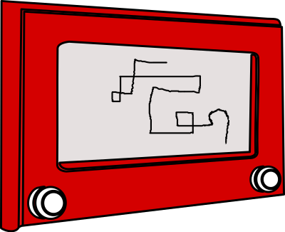 Kid's Sketch Toy clipart