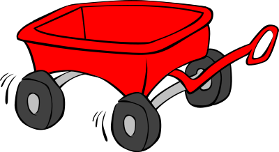 Kids Wagon clipart