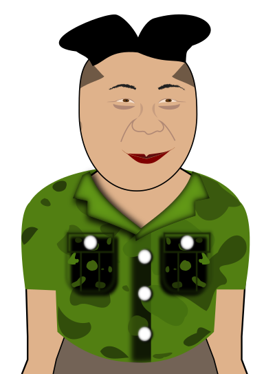 Kim Jong Un clipart