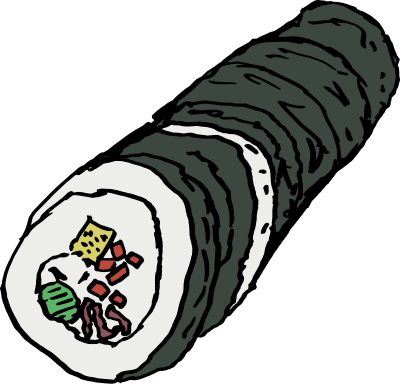 Kimbap clipart