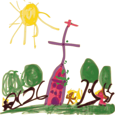 Kindergarten Art Church clipart