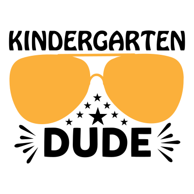 Kindergarten dude clipart