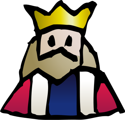 King icon clipart