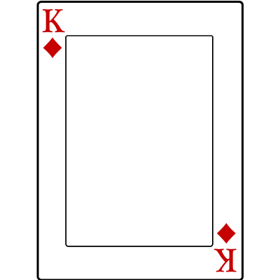 King of Diamonds clipart