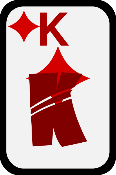 King of Diamonds clipart