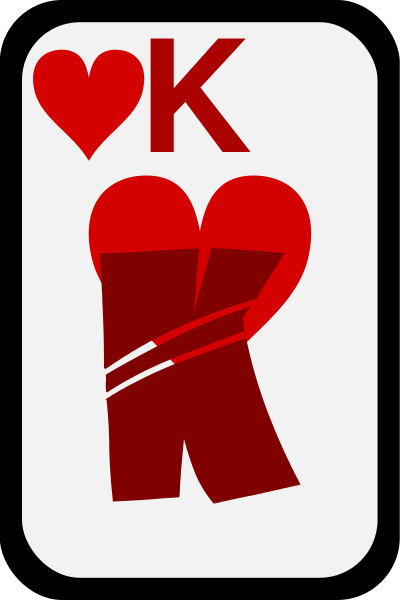 King of Hearts clipart