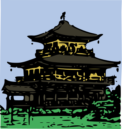 Kinkakuji clipart