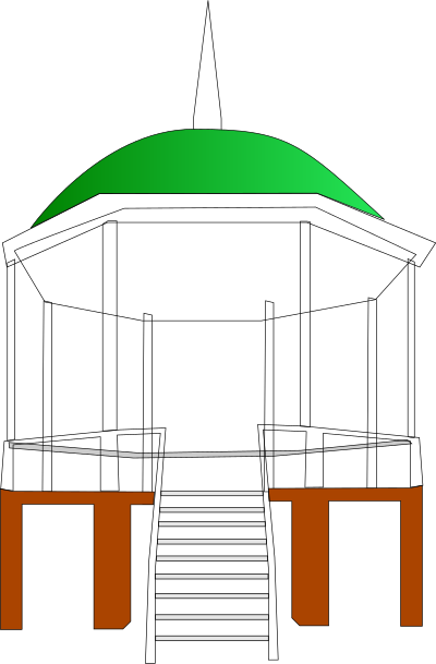 Kiosk clipart