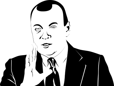 Kiselyov (BW) clipart