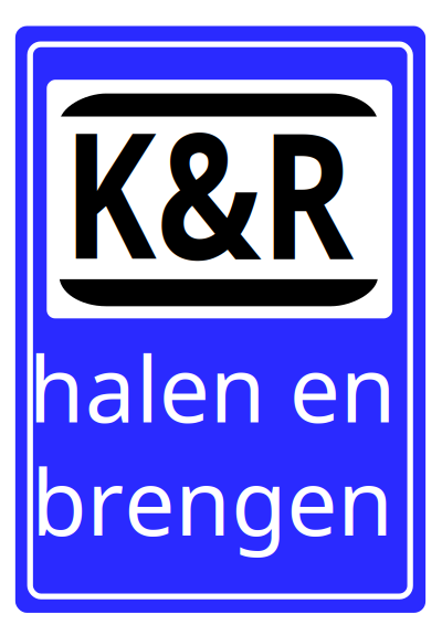 Kiss&Ride Roadsign Dutch clipart