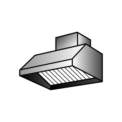 Kitchen Exhaust Hood clipart