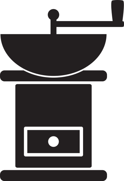 Kitchen Icon - Coffee Grinder clipart