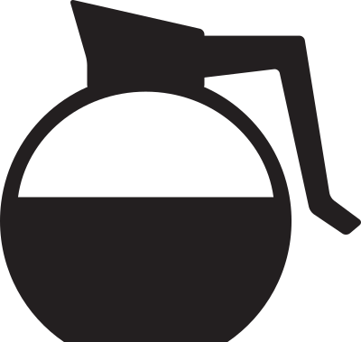 Kitchen Icon - Drip Coffee Carafe clipart