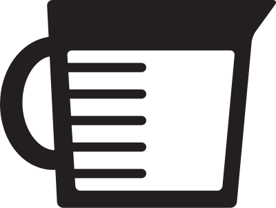 Kitchen Icon - Measuring Cup clipart