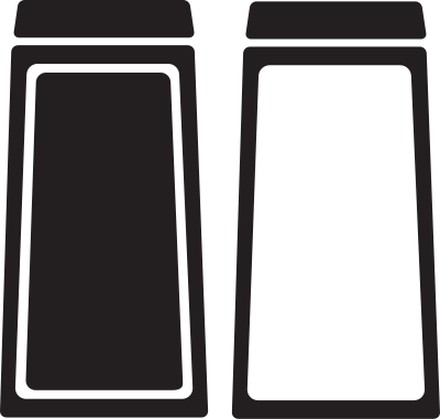 Kitchen Icon - Salt and Pepper clipart