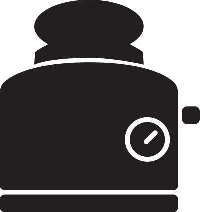 Kitchen Icon - Toaster clipart