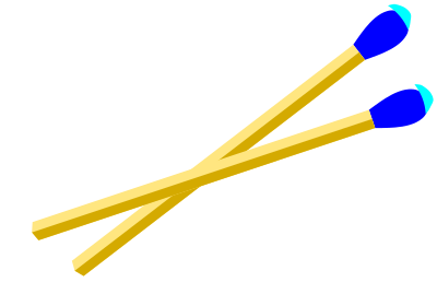 Kitchen Matches (strike anywhere) clipart