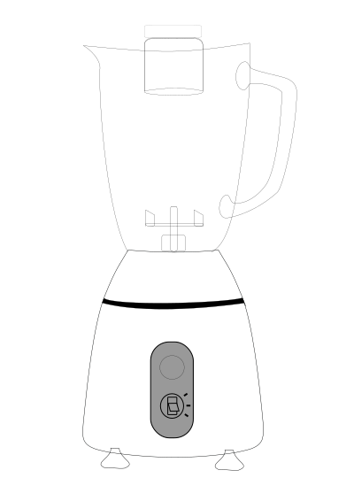 Kitchen mixer/blender clipart
