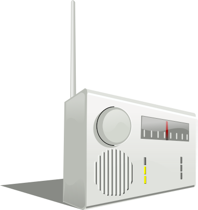 Kitchen radio clipart