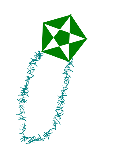 Kite clipart