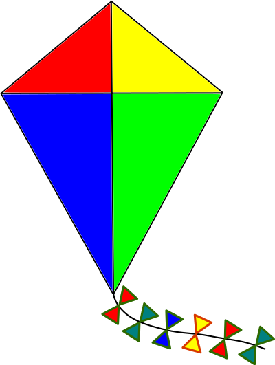 Kite clipart