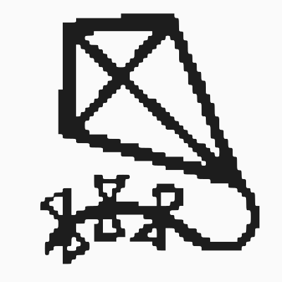Kite clipart