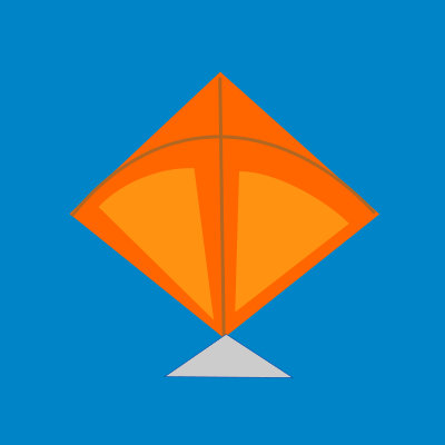 Kite icon clipart