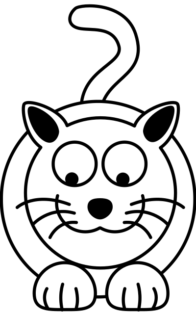 Kitty Cat 3 clipart
