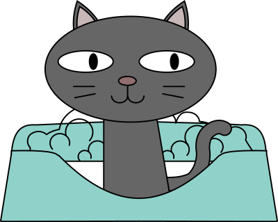 Kitty litter clipart