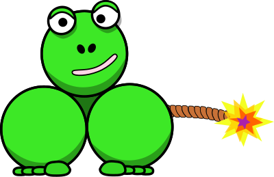 Knallfrosch clipart
