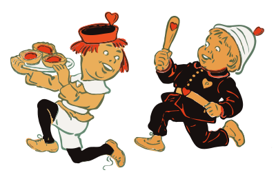 Knave of Hearts Mother Goose - Fix Remix clipart