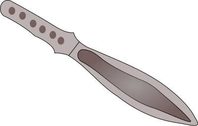 Knife 1 clipart