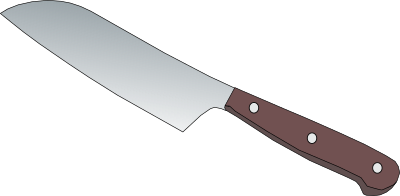 Knife 2 clipart