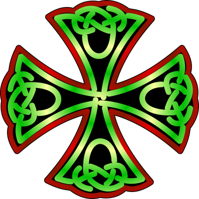 Knotwork Cross clipart