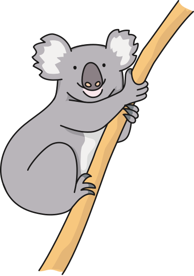 Koala (#2) clipart